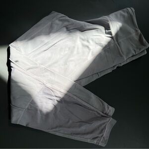 Athleta MP Gray Leggings Mesh Detail